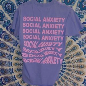 UNISEX SOCIAL ANXIETY TEE
